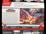 the back of a card game box with a picture of a dragon on it