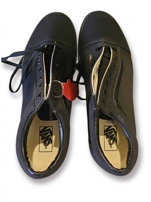 VANS - Ces chaussures de sport arborent un coloris noir clas…