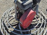 an image of a fire hydrant with a hose attached to it