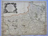 an old map of the county of hampshire