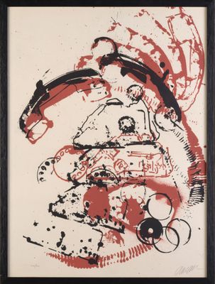 une image représentant un tableau rouge et noir sur fond blanc
