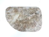 a rock that is sitting on a white surface
