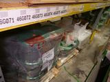 a plastic container sitting on a shelf in a store