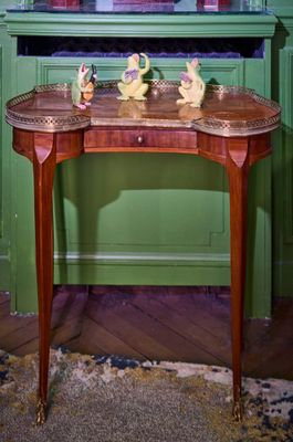 Jérôme MASSIER (1850-1926) Réunion de trois grenouilles chan…