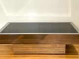 an image of a coffee table with a glass top