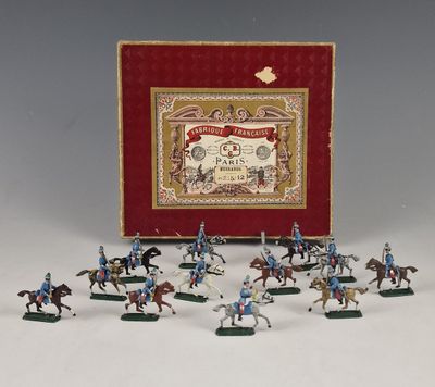 CBG III ème République : Boite de 12 Chasseurs à cheval.