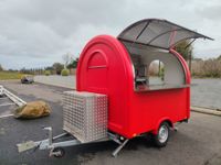 Remorque Food-Truck polyester peint rouge LE GRAND FOODTRAIL…
