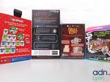 a lot of different games on the table together