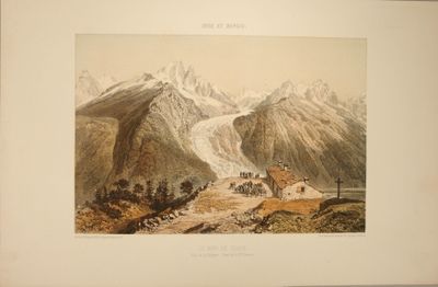 une photo d'une photo représentant un paysage de montagne