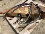 a piece of wood that has been placed on a pallet