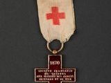 an image of a cross with a red cross on it