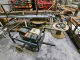 a lot of junk in the garage of a building