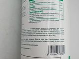 the back of a bottle of aerotone wipe sitting on a white surface