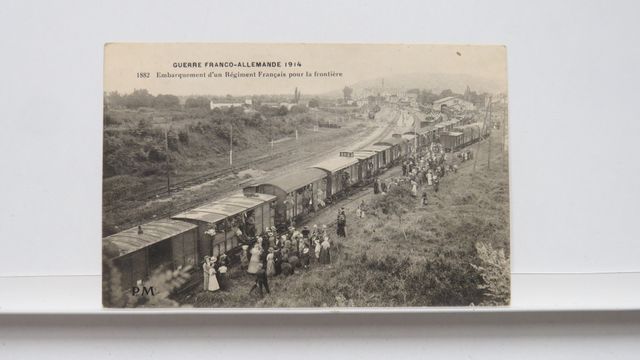 GFA PM 1882. Embarquement d’un Régiment Français pour la frontièr...