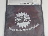 a bag with a logo on it that says fiestas source