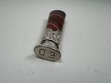 an image of a silver and wood pipe with the word ed on it