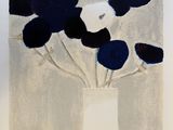 a picture of a painting of flowers in a vase