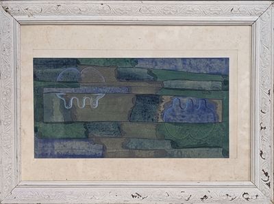 a picture of a picture of a painting on the wall