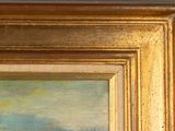 an image of a painting of a boat in a body of water