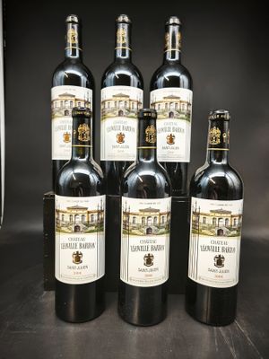 6 Bts CHATEAU LEOVILLE BARTON(*) 2 GCC Saint Julien 2008