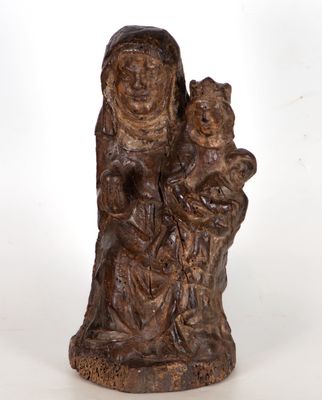 Sainte Anne avec la Vierge et l'Enfant Jésus, école allemand…