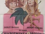 une affiche originale du film « Changement de saisons »