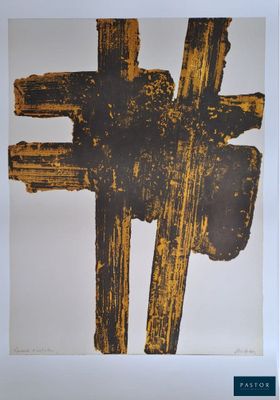 une image représentant une œuvre d'art accrochée au mur