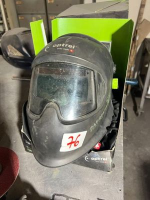 a helmet that is sitting on top of a table