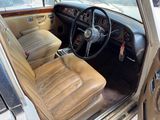 a car with leather seats and a steering wheel