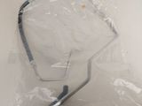 a plastic bag that has a pair of scissors in it