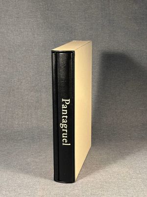 the book is black and white with black lettering on it