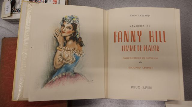 John Cleland « mémoires de Fanny Hill femme de plaisir » exemplai...