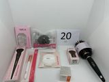 many items that are sitting on a shelf in a box