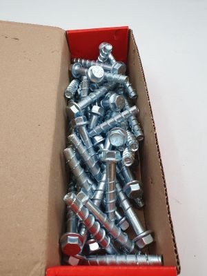 FISCHER - Lot de 50 Vis à béton UltraCut FBS II 10x80 25/15/…