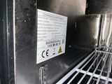 a label on the side of a refrigerator door