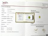 une image représentant un certificat sur lequel figure un losange vert