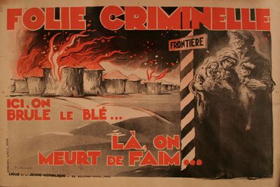 une vieille affiche de cinéma française pour le film « Folle criminelle »