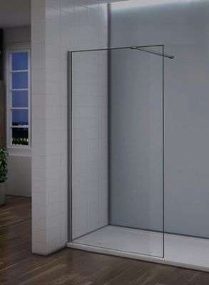 Paroi de douche OSKAB, 90 cm, verre transparent avec barre d…