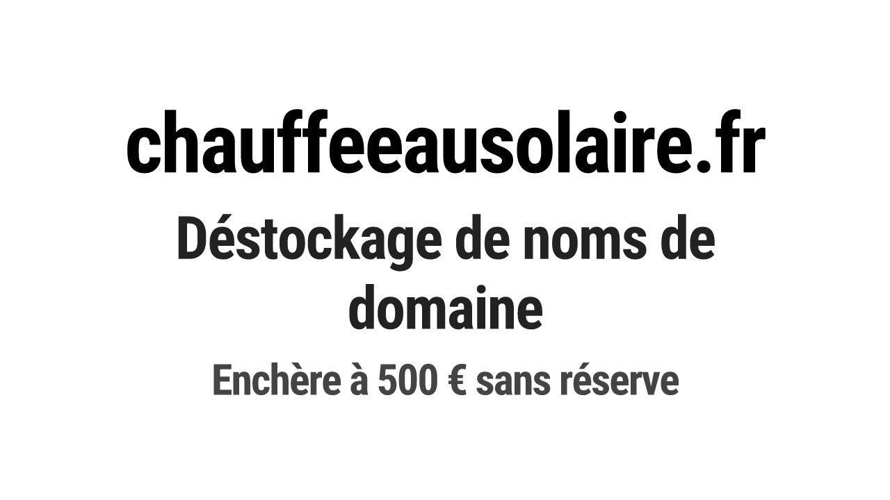 Destockage & Invendus