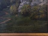 a picture of a painting of a castle on a hill