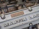a close up of a car engine with the word martin written on it