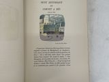 an open book with a picture of a bus on it