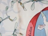 a picture of a christmas ornament with mist hanging from it