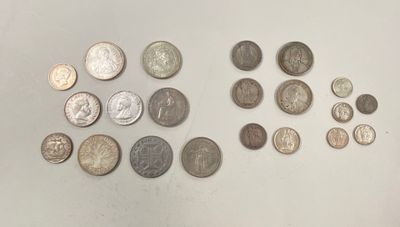 PORTUGAL & SUISSE Lot de monnaies diverses en Argent pour un…