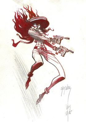 CROMWELL né en 1959. Anita Bomba.