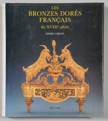 la couverture du livre *Les bronzes dorés français* de Pierre Viellet