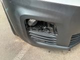 a close up of the front bumper of a car