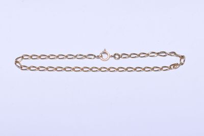 BRACELET en or, poinçon aigle. P: 4. - Photo 1