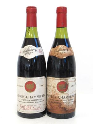 2 Blles GEVREY CHAMBERTIN 1er cru Lavaux St Jacques mise Pou… - Photo 1