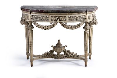 a marble top table with a marble top on it